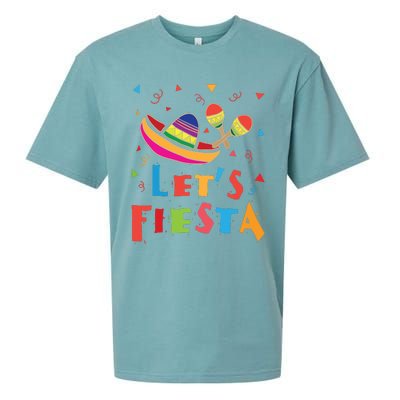 Funny Mexico Fiesta Mexican Party Sueded Cloud Jersey T-Shirt