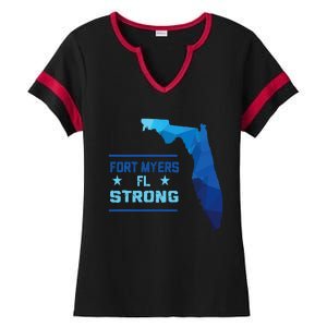 Fort Myers Florida Strong Ladies Halftime Notch Neck Tee