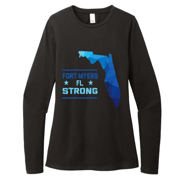 Fort Myers Florida Strong Womens CVC Long Sleeve Shirt