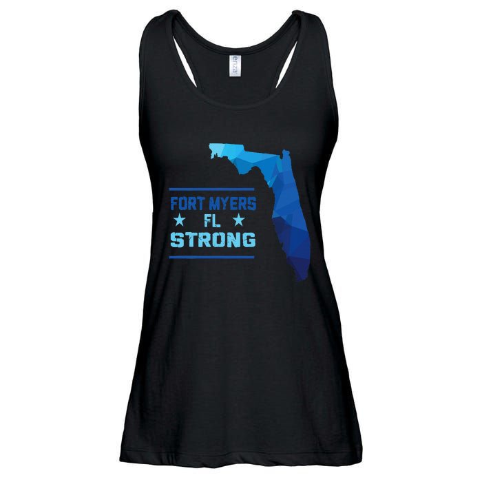 Fort Myers Florida Strong Ladies Essential Flowy Tank