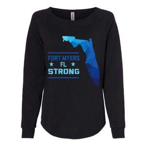 Fort Myers Florida Strong Womens California Wash Sweatshirt