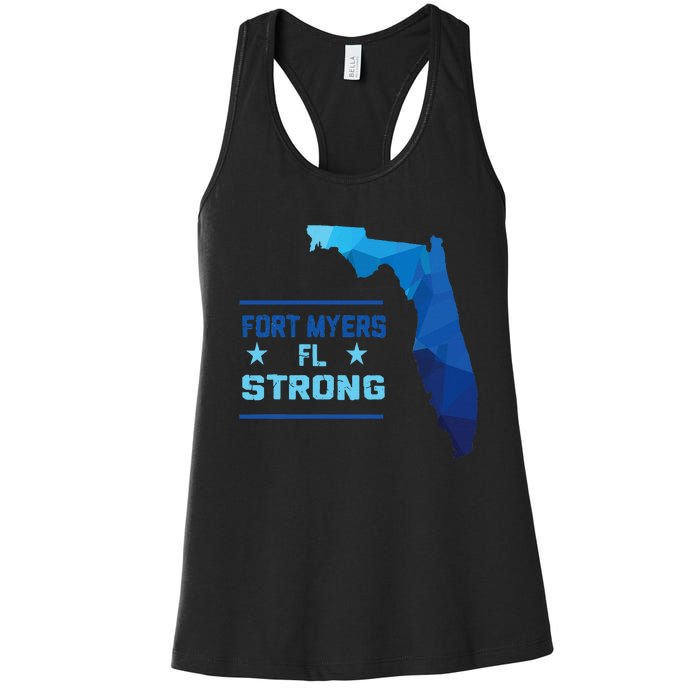 Fort Myers Florida Strong Women's Racerback Tank