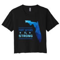 Fort Myers Florida Strong Women's Crop Top Tee