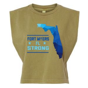 Fort Myers Florida Strong Garment-Dyed Women's Muscle Tee