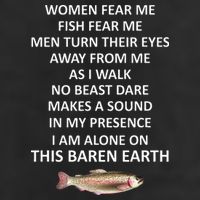 Fear Me Fish Fear Me Turn Their Eyes Away From Me Hat