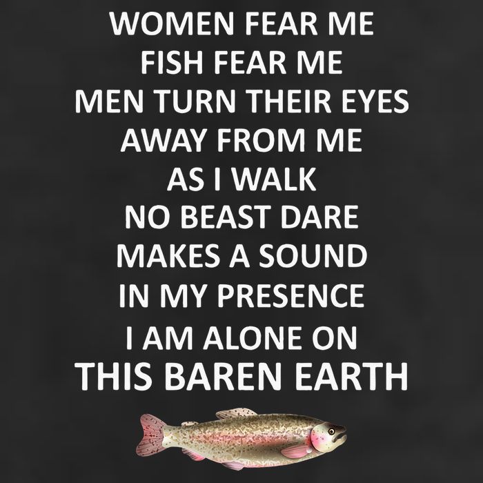 Fear Me Fish Fear Me Turn Their Eyes Away From Me Hat