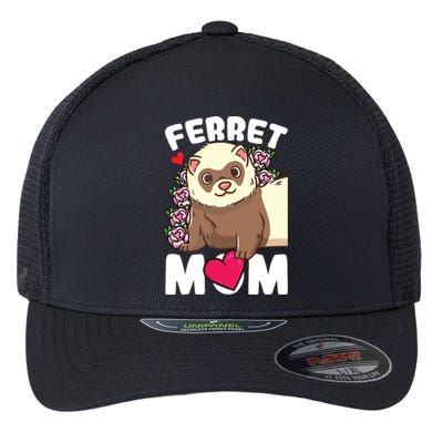 Ferret Mom Flexfit Unipanel Trucker Cap