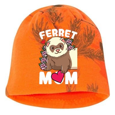 Ferret Mom Kati - Camo Knit Beanie