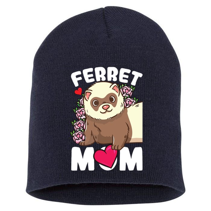 Ferret Mom Short Acrylic Beanie