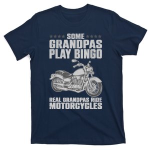 Funny Motorcycle For Grandpa Dad Motorcycle Lovers Riders T-Shirt