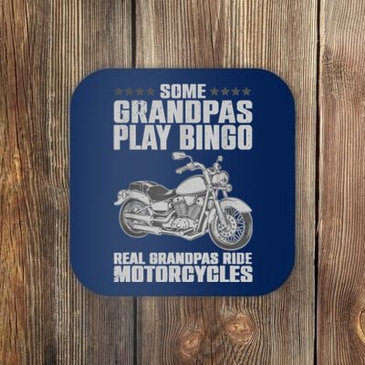 Funny Motorcycle For Grandpa Dad Motorcycle Lovers Riders Coaster