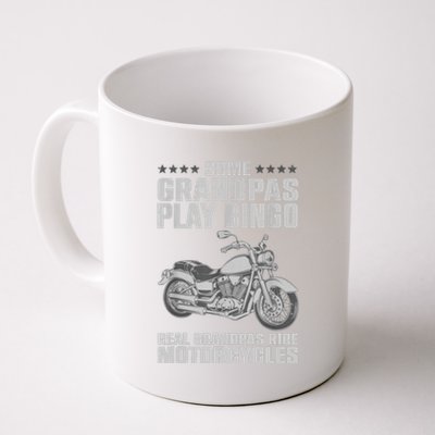 Funny Motorcycle For Grandpa Dad Motorcycle Lovers Riders Coffee Mug