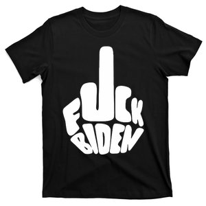 Funny Middle Finger Fuck Biden Anti Joe Biden T-Shirt