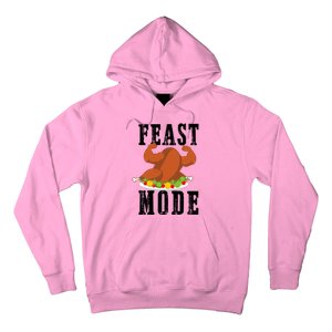 Feast Mode Funny Turkey Muscle Thanksgiving Gift Gift Hoodie