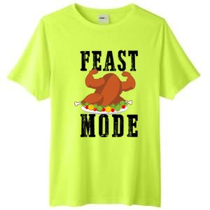 Feast Mode Funny Turkey Muscle Thanksgiving Gift Gift Tall Fusion ChromaSoft Performance T-Shirt