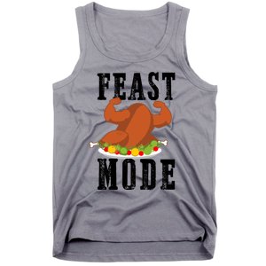 Feast Mode Funny Turkey Muscle Thanksgiving Gift Gift Tank Top