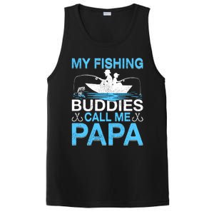 Funny My Fishing Buddies Call Papa Fishing Father's Day Meaningful Gift PosiCharge Competitor Tank