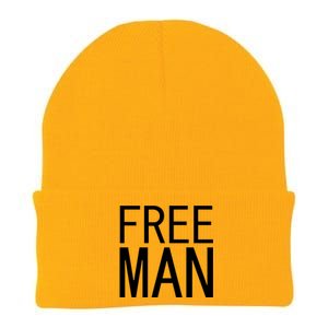 Free Man Knit Cap Winter Beanie