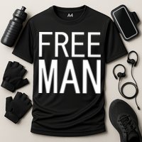 Free Man Cooling Performance Crew T-Shirt