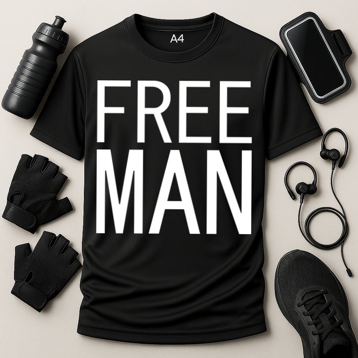 Free Man Cooling Performance Crew T-Shirt