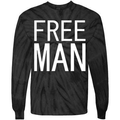 Free Man Tie-Dye Long Sleeve Shirt