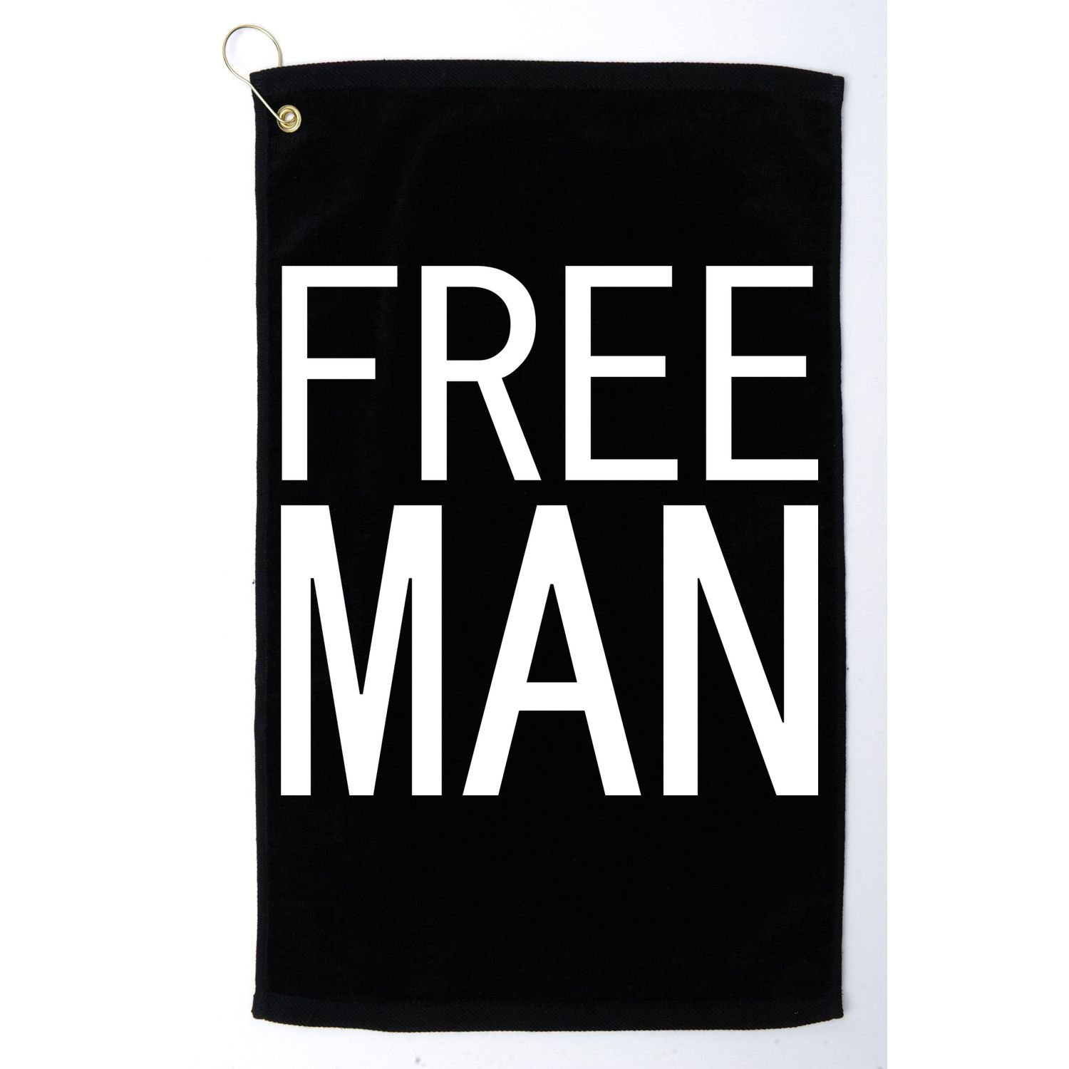 Free Man Golf Towel