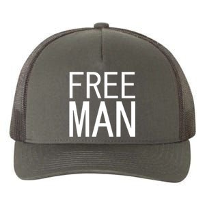 Free Man Yupoong Adult 5-Panel Trucker Hat