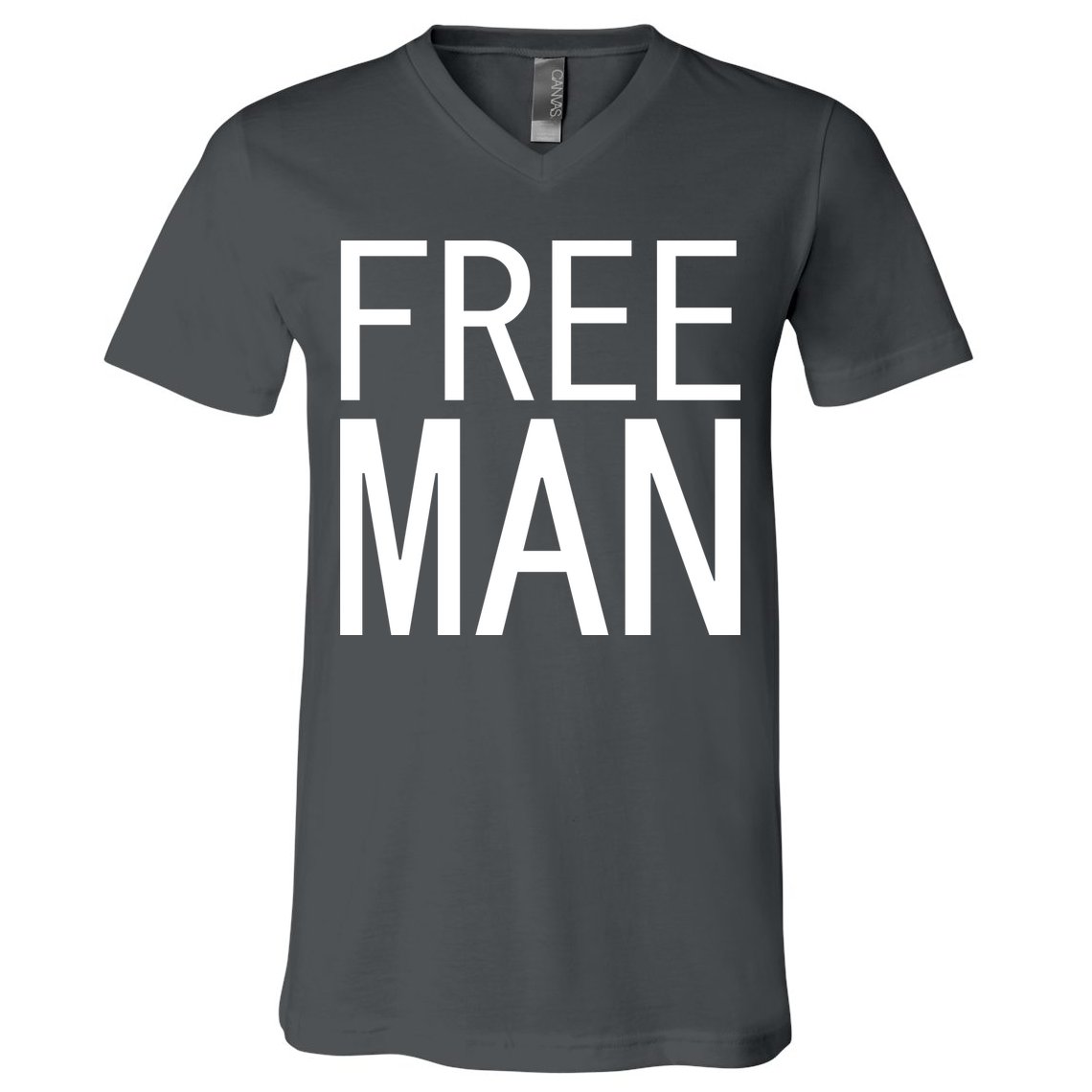 Free Man V-Neck T-Shirt