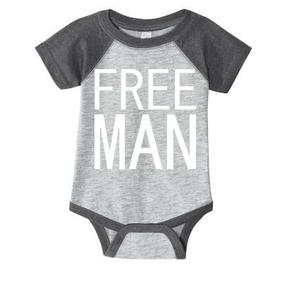 Free Man Infant Baby Jersey Bodysuit
