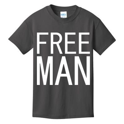 Free Man Kids T-Shirt