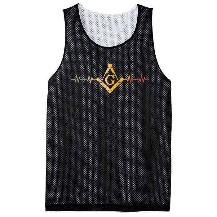 Freemason Masonic Fraternal Freemasonry Square Compass Mesh Reversible Basketball Jersey Tank