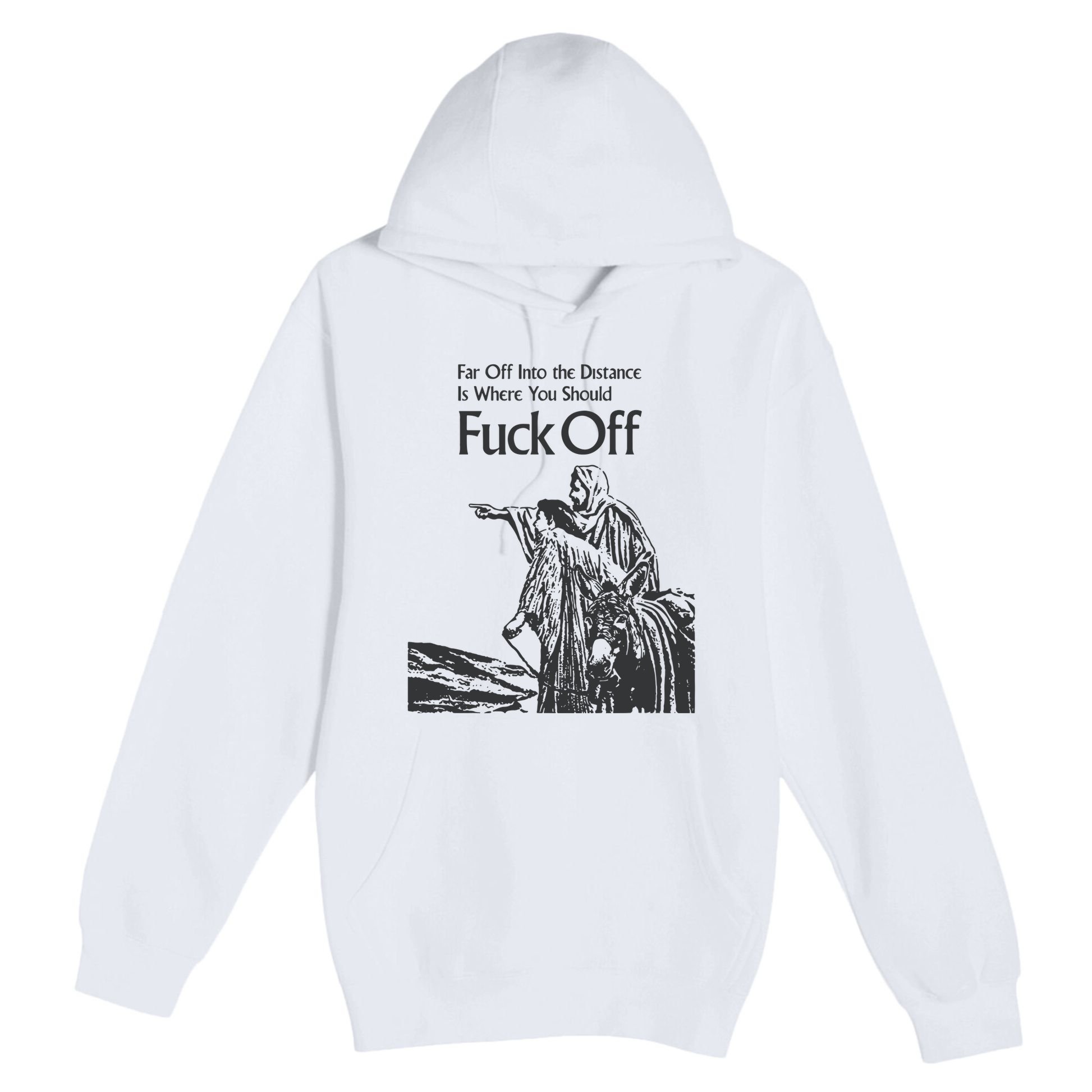 Funny Meme Fuck Off Premium Pullover Hoodie
