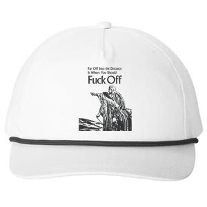 Funny Meme Fuck Off Snapback Five-Panel Rope Hat