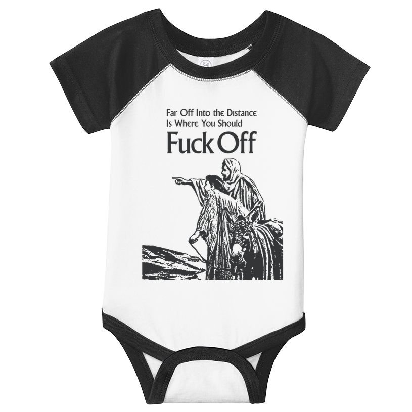 Funny Meme Fuck Off Infant Baby Jersey Bodysuit