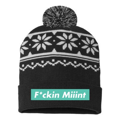 Fucking Miiint USA-Made Snowflake Beanie