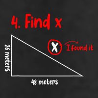 Funny Math Find X Diagram Triangle Lover Cool Comfort Performance Bucket Hat
