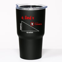 Funny Math Find X Diagram Triangle Lover Tumbler