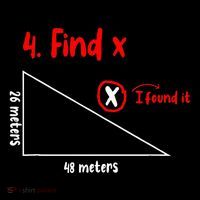 Funny Math Find X Diagram Triangle Lover Sustainable Knit Beanie