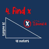 Funny Math Find X Diagram Triangle Lover Infant Baby Jersey Bodysuit