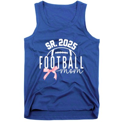 Football Mom For High College Football Mama Senior 2025 Funny Gift Tank Top
