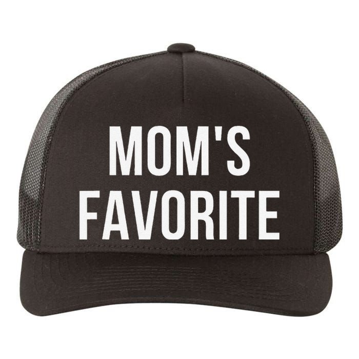 Funny MomS Favorite Yupoong Adult 5-Panel Trucker Hat