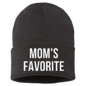 Funny MomS Favorite Sustainable Knit Beanie