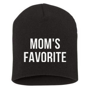 Funny MomS Favorite Short Acrylic Beanie