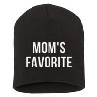 Funny MomS Favorite Short Acrylic Beanie