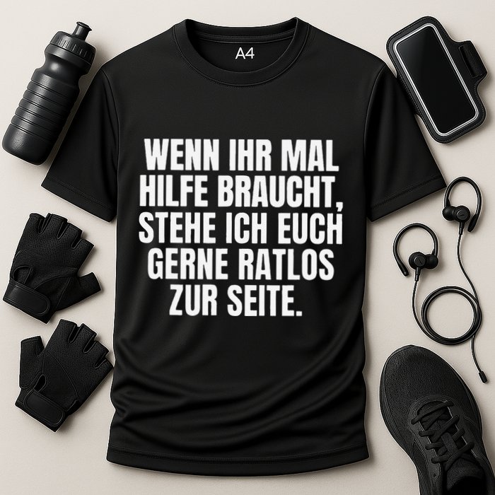 Funny Motif Funny Saying Funny Cooling Performance Crew T-Shirt