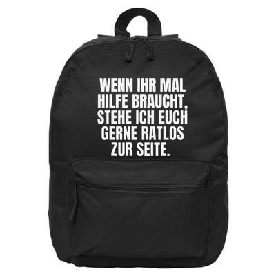 Funny Motif Funny Saying Funny 16 in Basic Backpack