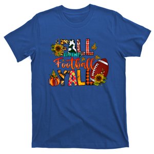 Fall Means Football Yall Autumn Fall Thanksgiving Gift T-Shirt