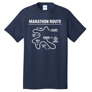 Funny Marathon Tall T-Shirt