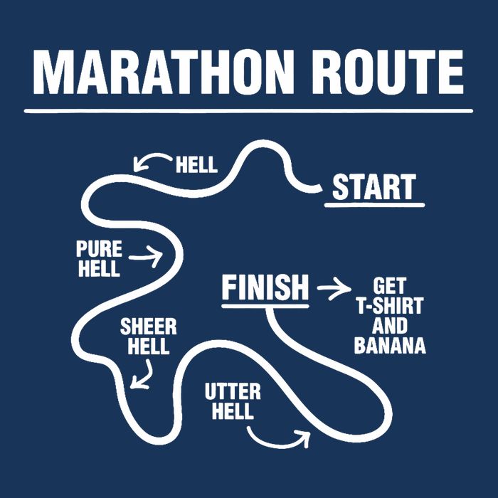 Funny Marathon Sustainable Bucket Hat