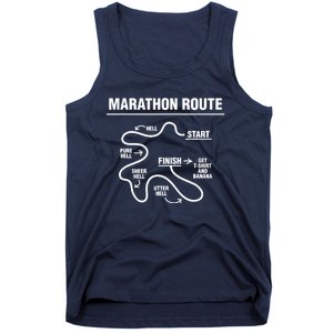 Funny Marathon Tank Top